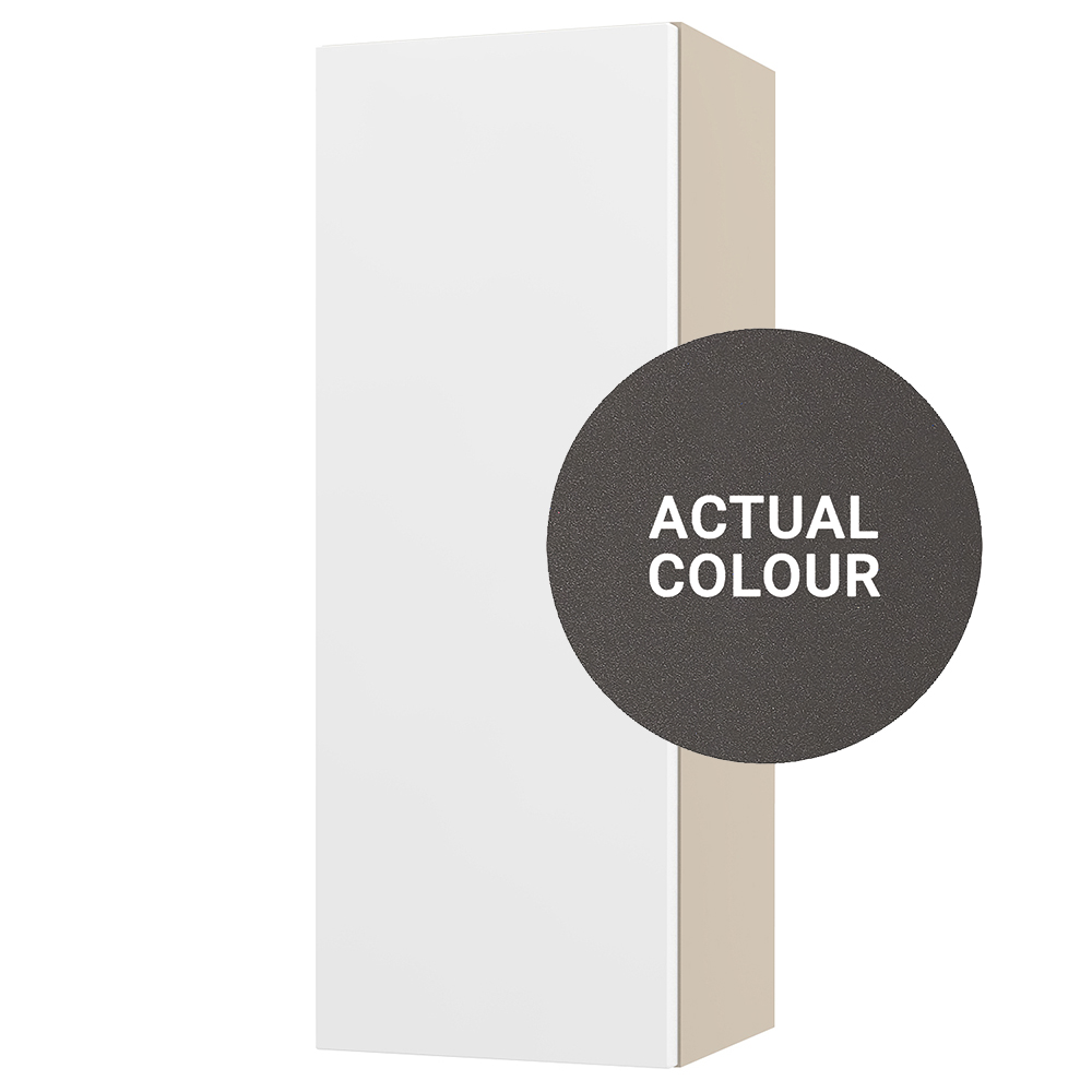 Image of Duarti By Calypso Cascade 300mm Full Depth 1 Door Wall Hung Unit - Galaxy Grey