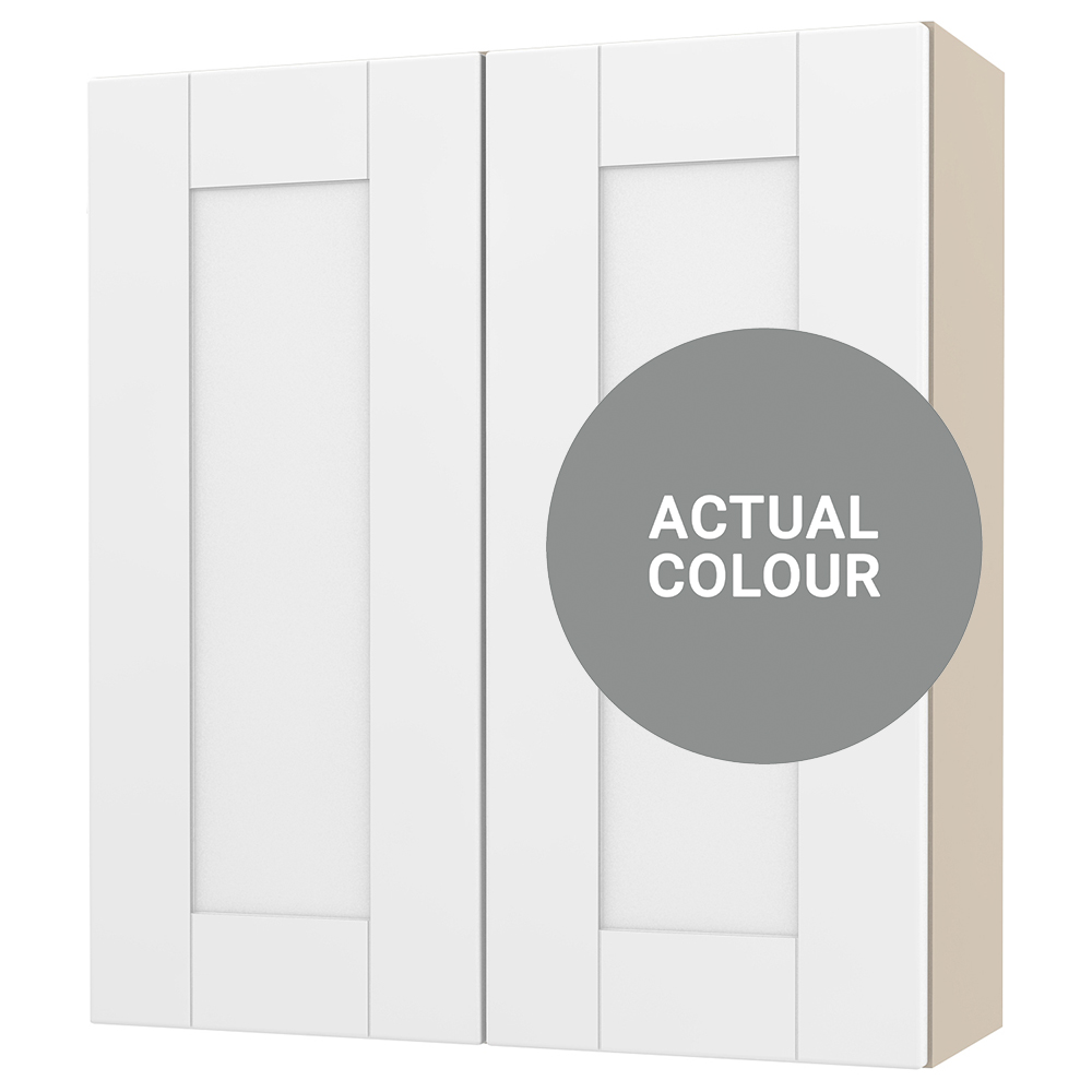 Image of Duarti By Calypso Highwood 600mm Full Depth 2 Door Wall Hung Unit - Twilight Grey