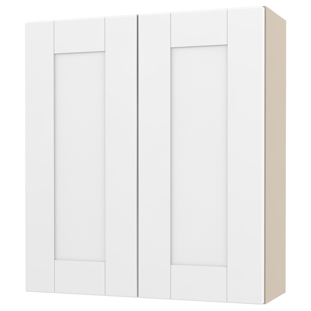 Image of Duarti By Calypso Highwood 600mm Full Depth 2 Door Wall Hung Unit - Matt White