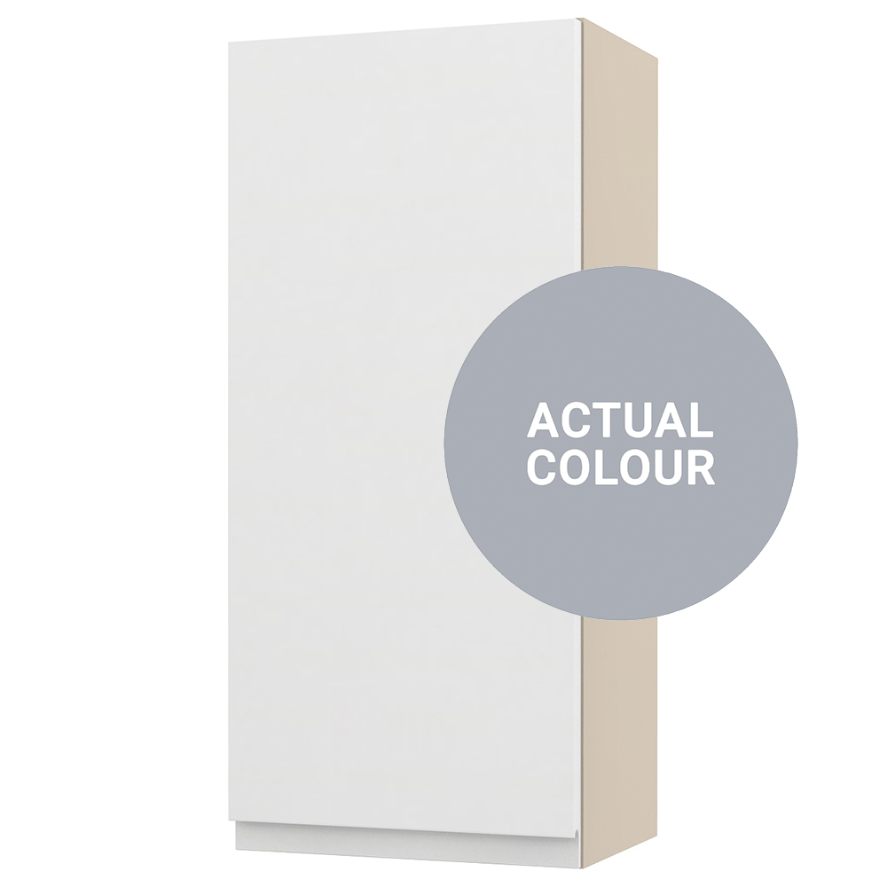 Image of Duarti By Calypso Beaufort Right Hand 300mm Full Depth 1 Door Wall Hung Unit - Shadow Grey