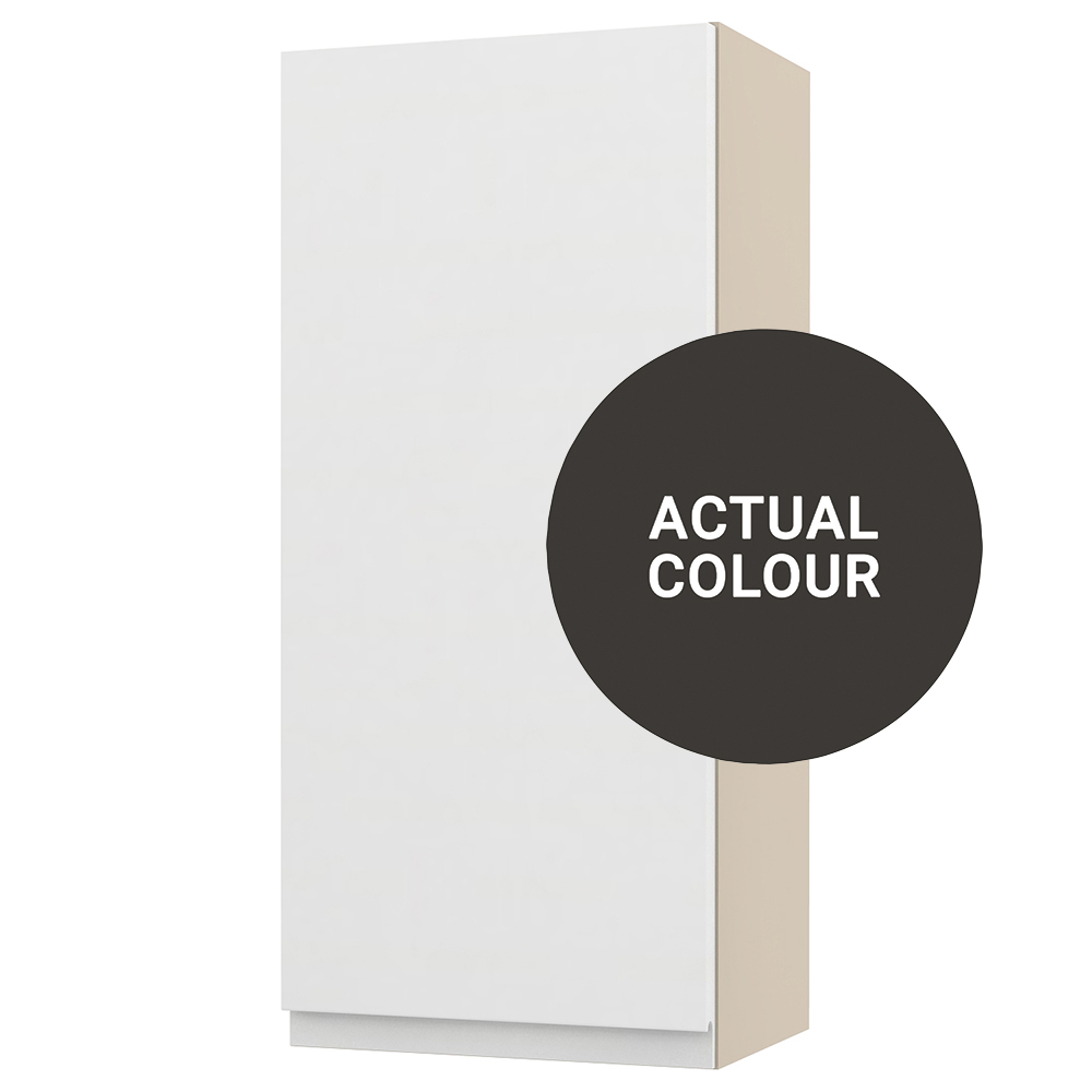 Image of Duarti By Calypso Beaufort Right Hand 300mm Full Depth 1 Door Wall Hung Unit - Ember Grey