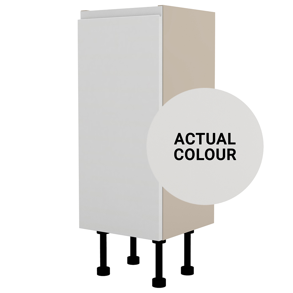 Image of Duarti By Calypso Beaufort Left Hand 300mm 1 Door Floor Standing Unit - Grey Varnish