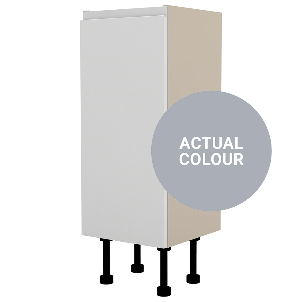 Image of Duarti By Calypso Beaufort Left Hand 300mm 1 Door Floor Standing Unit - Shadow Grey