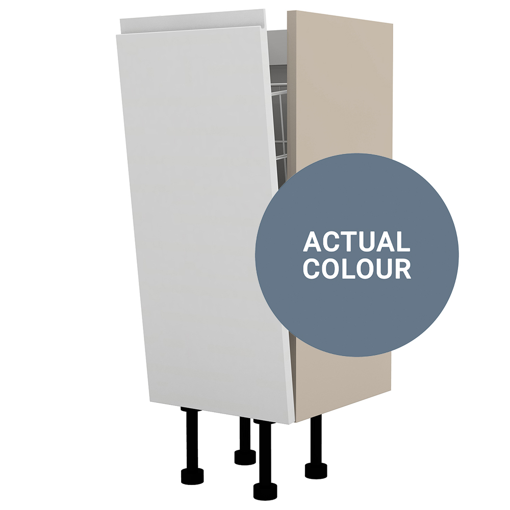 Image of Duarti By Calypso Beaufort 300mm Full Depth Laundry Unit - Bermuda Blue