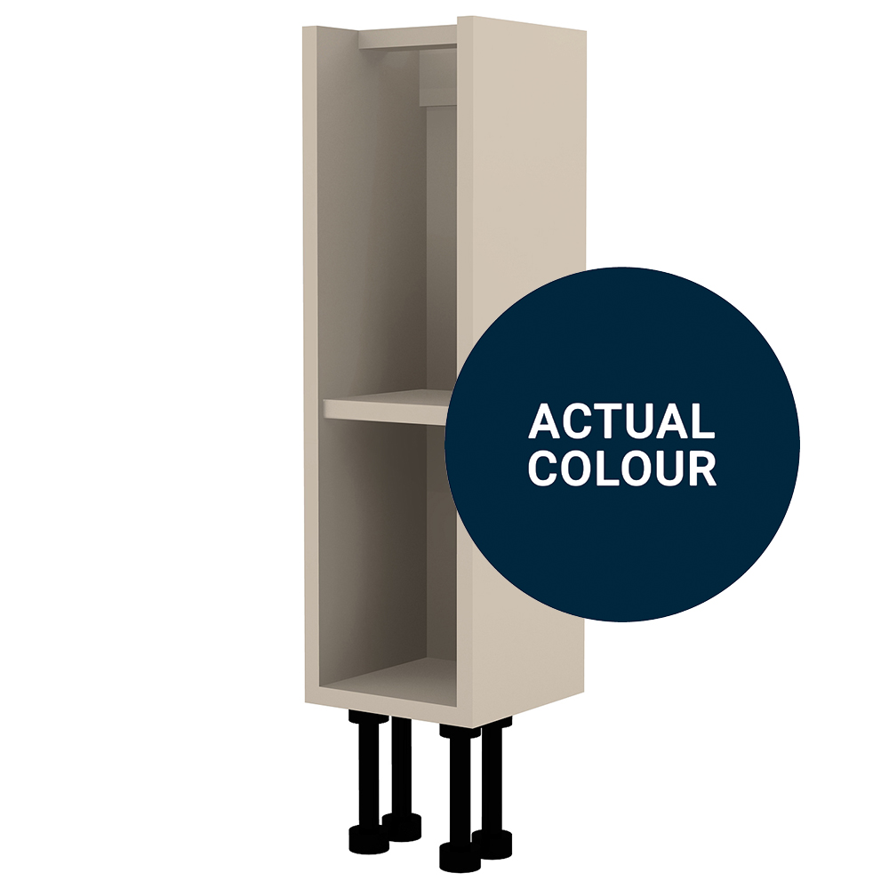 Image of Duarti By Calypso Cascade 200mm Slimline Floor Standing Open Unit - Midnight Blue