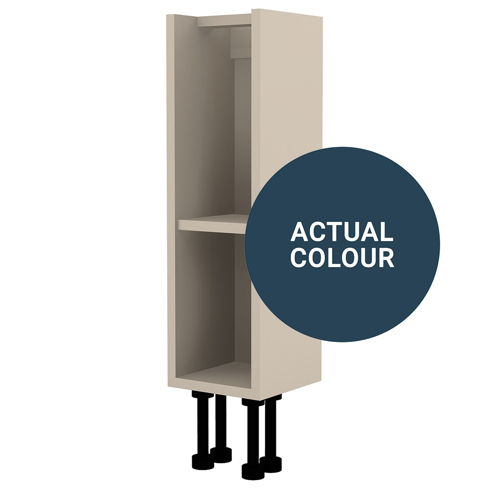 Image of Duarti By Calypso Highwood 200mm Slimline Floor Standing Open Unit - Twilight Blue