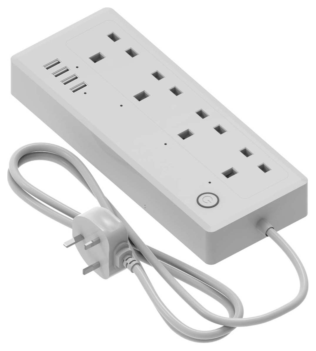 Image of Calex Smart 4-way Powersocket + USB