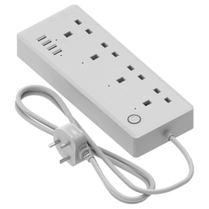Calex Smart 4-way Powersocket + USB