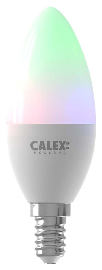 Image of Calex Smart LED Candle E14 RGB 4.9W Dimmable Light Bulb