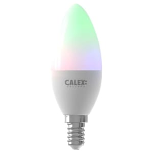 Image of Calex Smart LED Candle E14 RGB 4.9W Dimmable Light Bulb