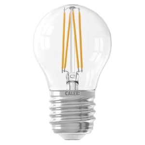Calex Smart Clear Filament E27 4.9W Ball Light Bulb