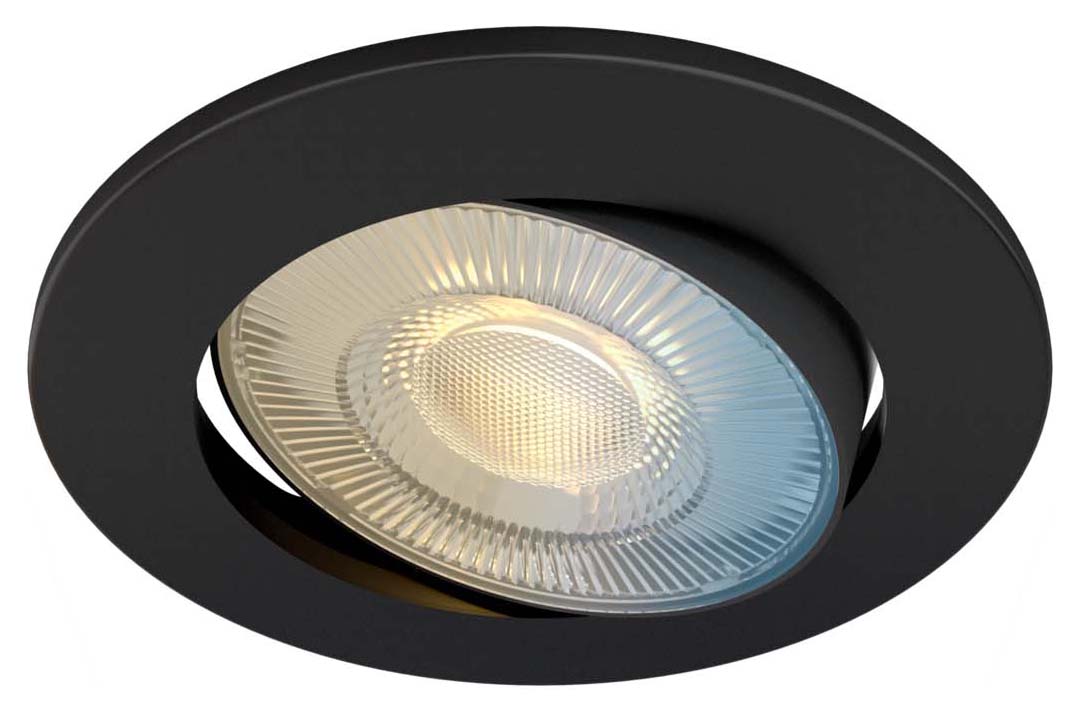 Image of Calex Smart 5W Adjustable Black LED Downlight