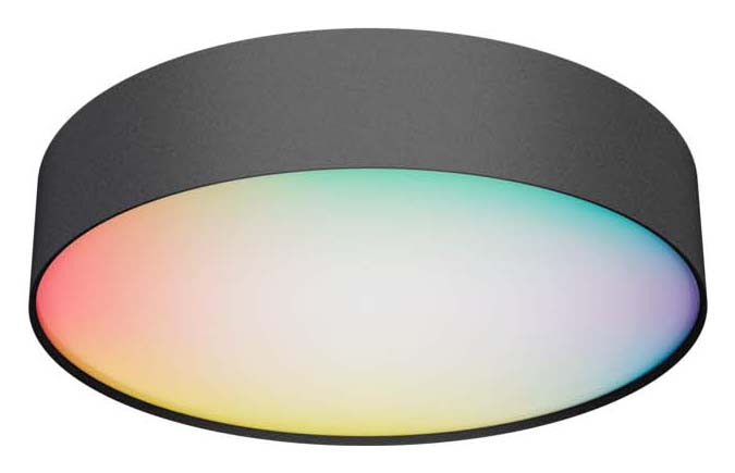 Image of Calex Smart 30cm Fabric LED Ceiling Light