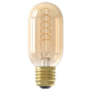 Calex Standard Gold Filament Flex Tubular E27 3.8W Dimmable Light Bulb