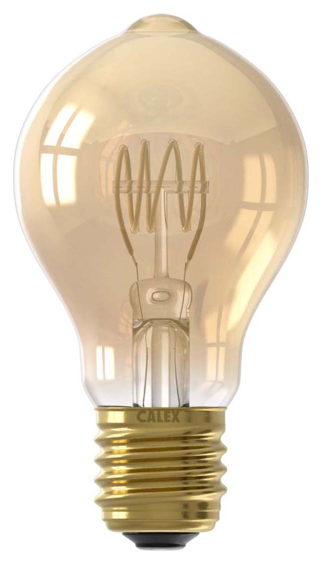 Image of Calex Standard Gold Filament Flex GLS E27 7.5W Dimmable Light Bulb