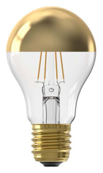 Image of Calex Top Mirror Filament E27 4W Dimmable Light Bulb