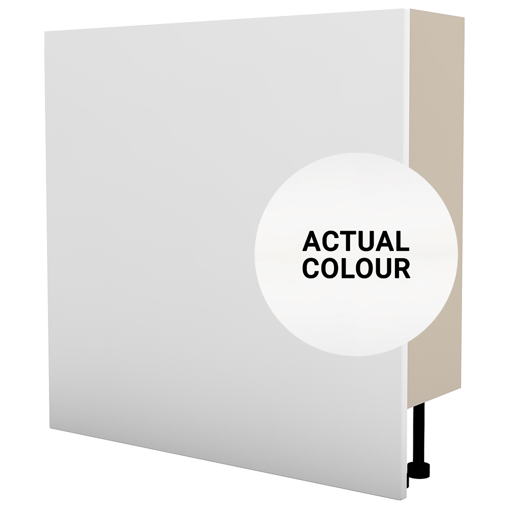 Image of Duarti By Calypso Cascade 830mm Slimline Bath Bulkhead Unit - Mirror White