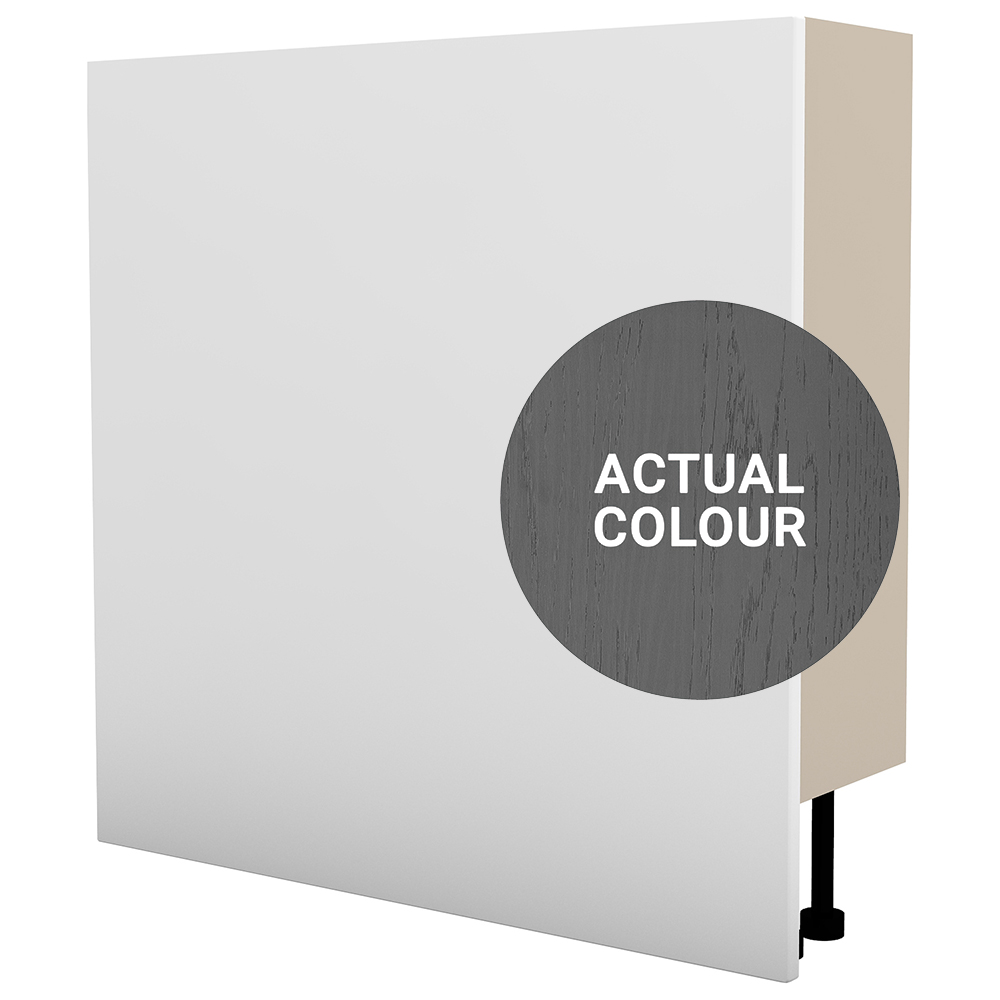 Image of Duarti By Calypso Highwood 830mm Slimline Bath Bulkhead Unit - Panther Grey