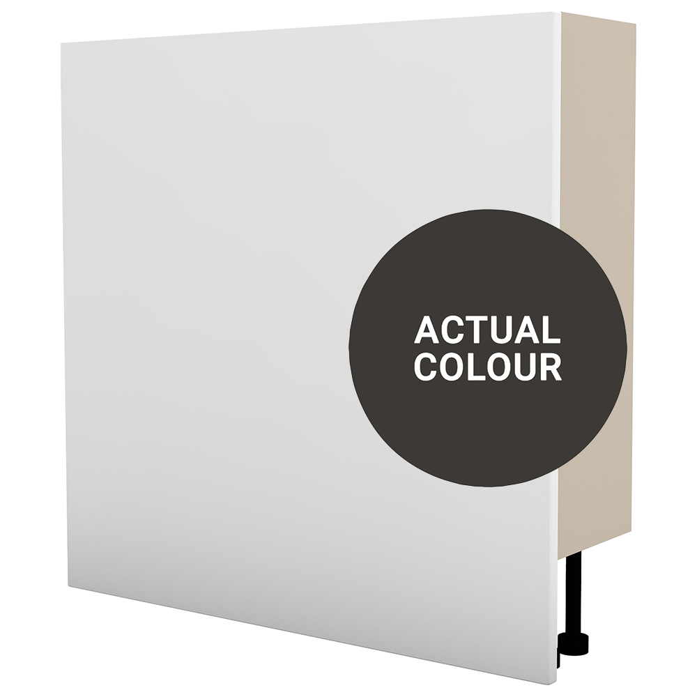 Image of Duarti By Calypso Beaufort 830mm Slimline Bath Bulkhead Unit - Ember Grey