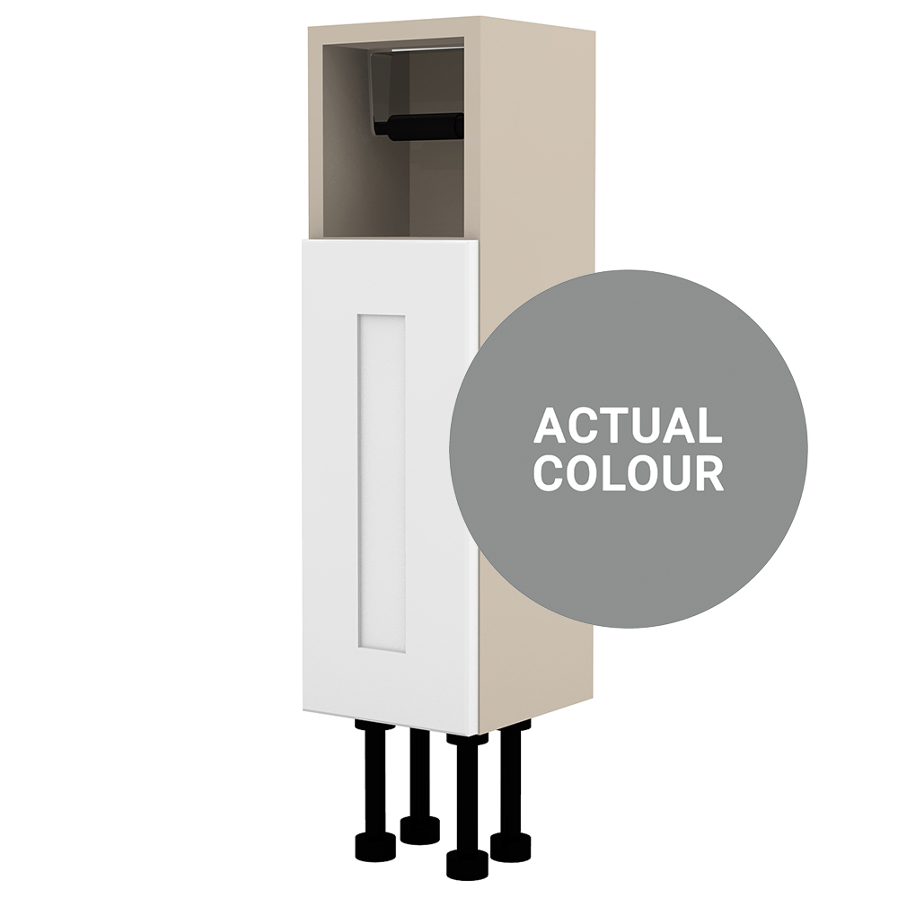 Image of Duarti By Calypso Highwood 200mm Slimline Open Top Toilet Roll Unit - Twilight Grey