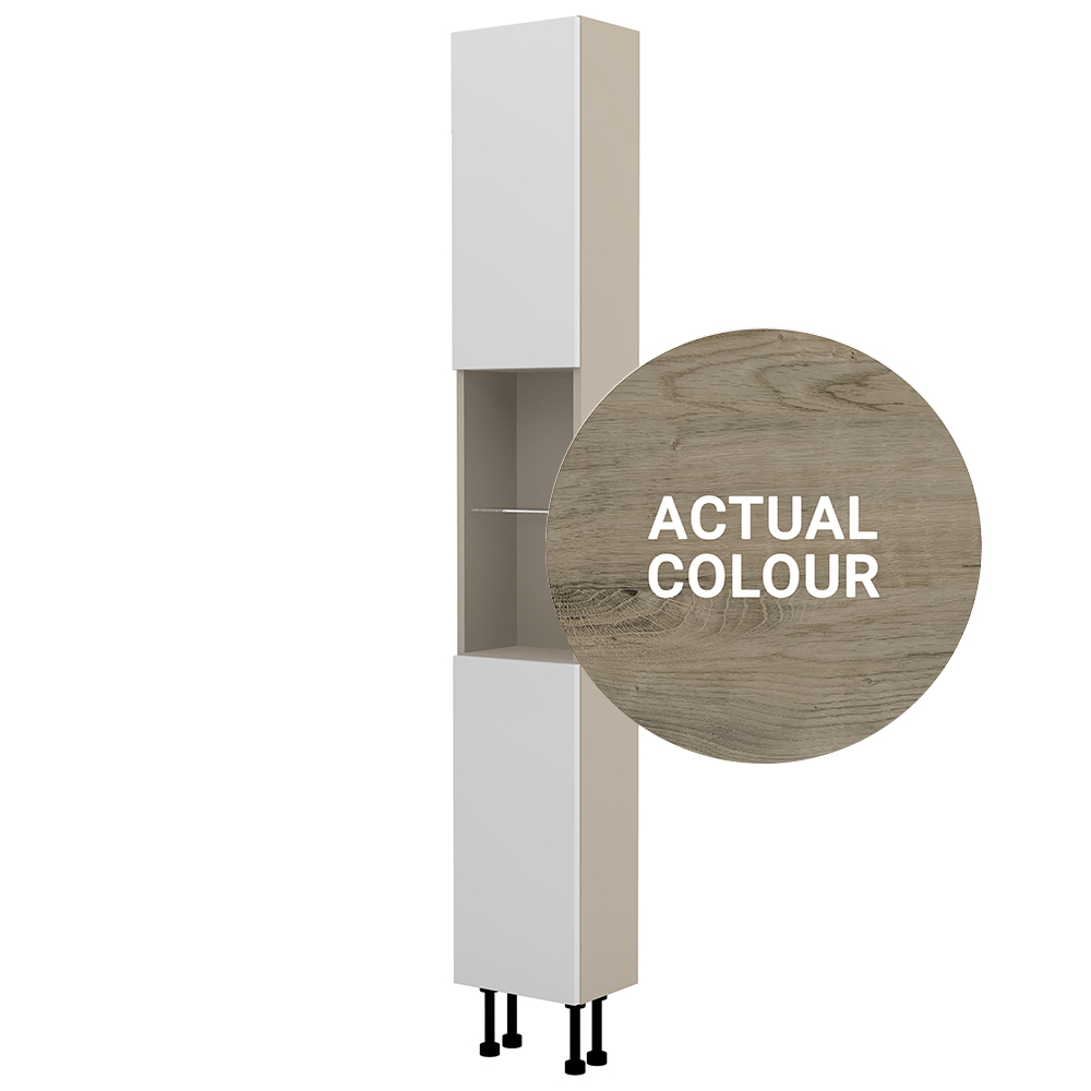 Image of Duarti By Calypso Highwood 300mm Slimline High Rise Tower Unit - Twilight Blue