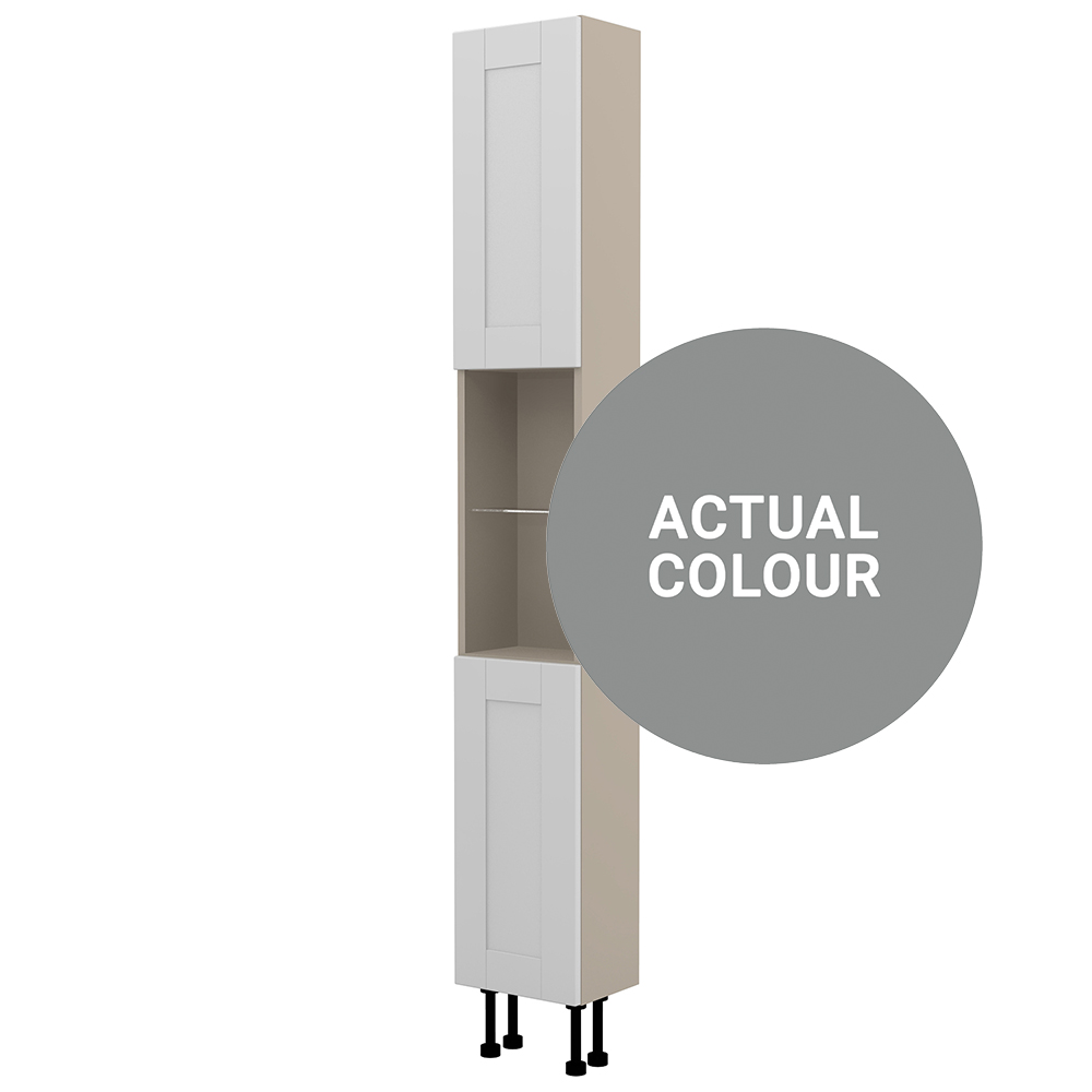 Image of Duarti By Calypso Highwood 300mm Slimline High Rise Tower Unit - Twilight Grey