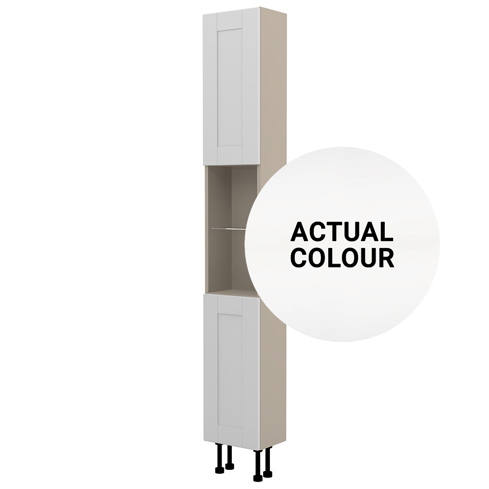Image of Duarti By Calypso Highwood 300mm Slimline High Rise Tower Unit - Matt White