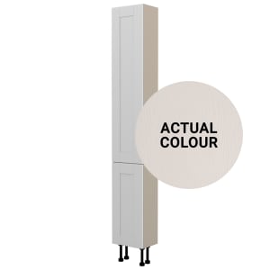 Duarti By Calypso Highwood 300mm Slimline High Rise Full Door Tower Unit - Taupe