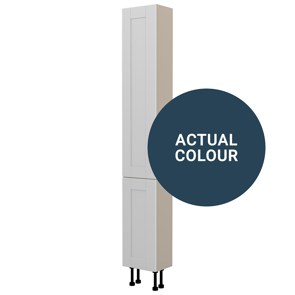 Image of Duarti By Calypso Highwood 300mm Slimline High Rise Full Door Tower Unit - Twilight Blue