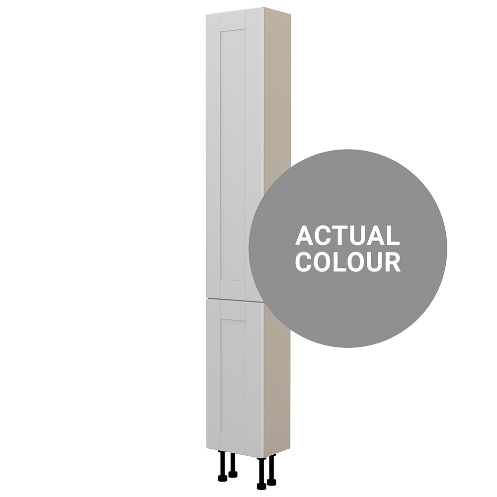 Image of Duarti By Calypso Highwood 300mm Slimline High Rise Full Door Tower Unit - Twilight Grey