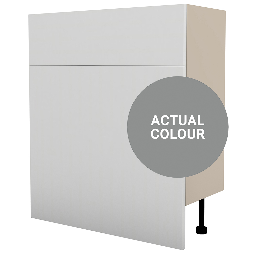 Image of Duarti By Calypso Cascade 700mm Floor Reaching Full Depth Toilet Unit - Twilight Grey