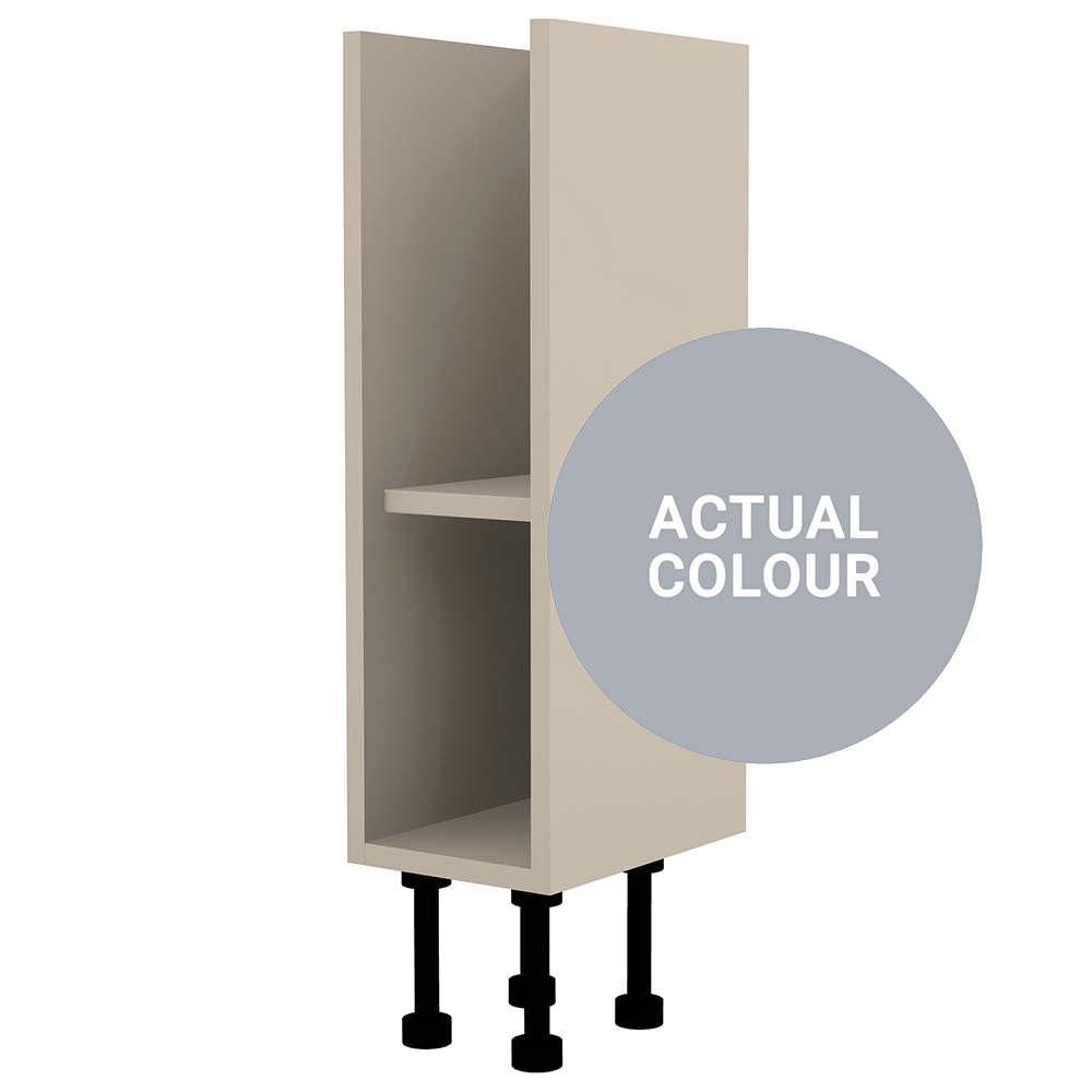 Image of Duarti By Calypso Beaufort 200mm Floor Standing Open Unit - Shadow Grey