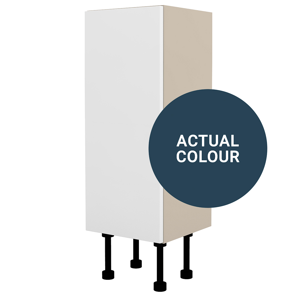 Image of Duarti By Calypso Cascade 250mm Full Depth 1 Door Floor Standing Unit - Twilight Blue