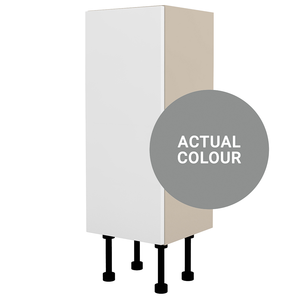 Image of Duarti By Calypso Cascade 250mm Full Depth 1 Door Floor Standing Unit - Twilight Grey