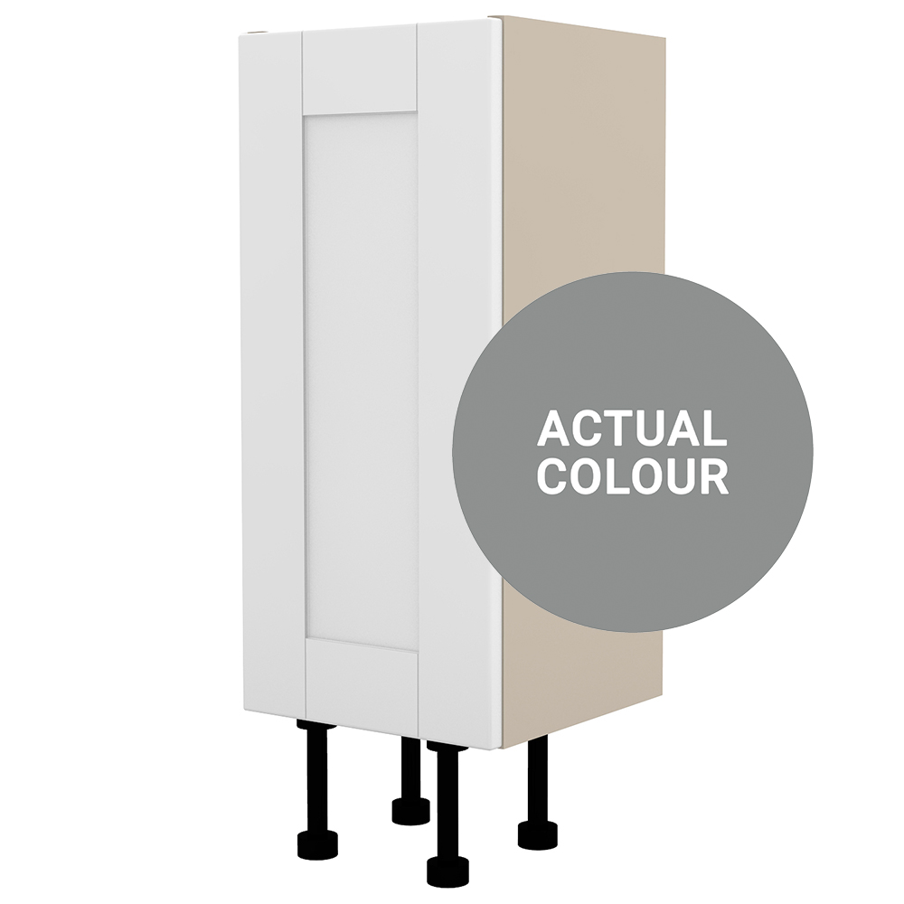 Image of Duarti By Calypso Highwood 300mm Full Depth 1 Door Floor Standing Unit - Twilight Grey