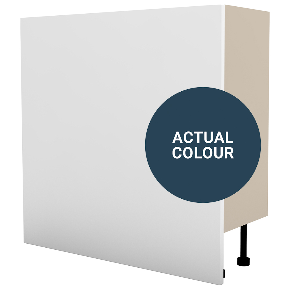 Image of Duarti By Calypso Cascade 830mm Full Depth Bath Bulkhead Unit - Twilight Blue