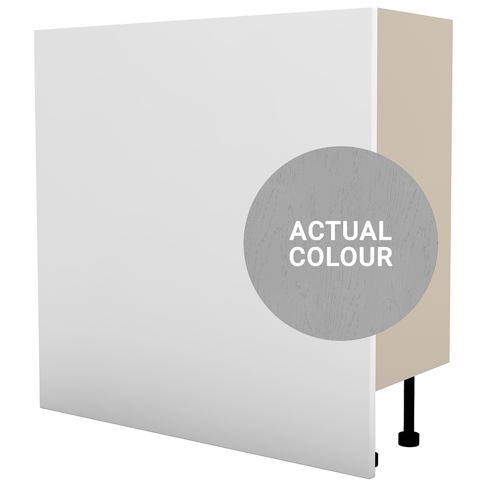 Image of Duarti By Calypso Highwood 830mm Full Depth Bath Bulkhead Unit - Fossil Grey