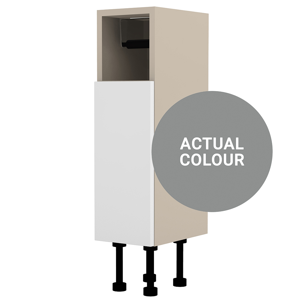 Image of Duarti By Calypso Cascade 200mm Full Depth Open Top Toilet Roll Unit - Twilight Grey