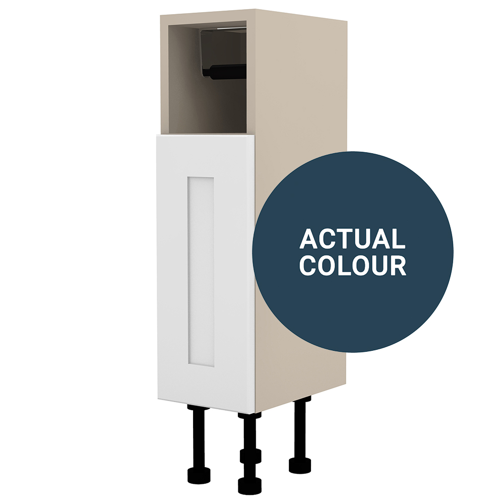 Image of Duarti By Calypso Highwood 200mm Full Depth Open Top Toilet Roll Unit - Twilight Blue