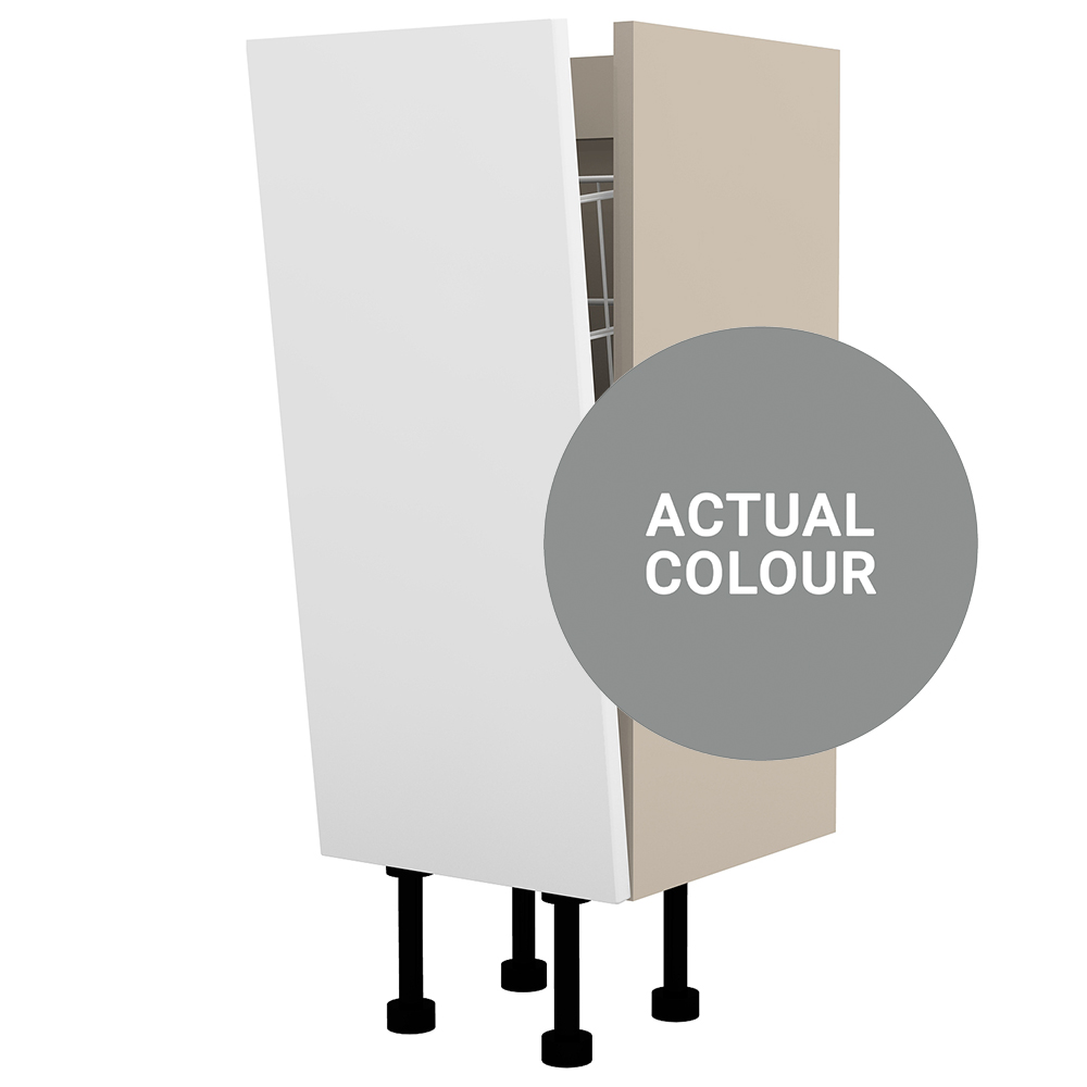 Image of Duarti By Calypso Cascade 300mm Full Depth Laundry Unit - Twilight Grey