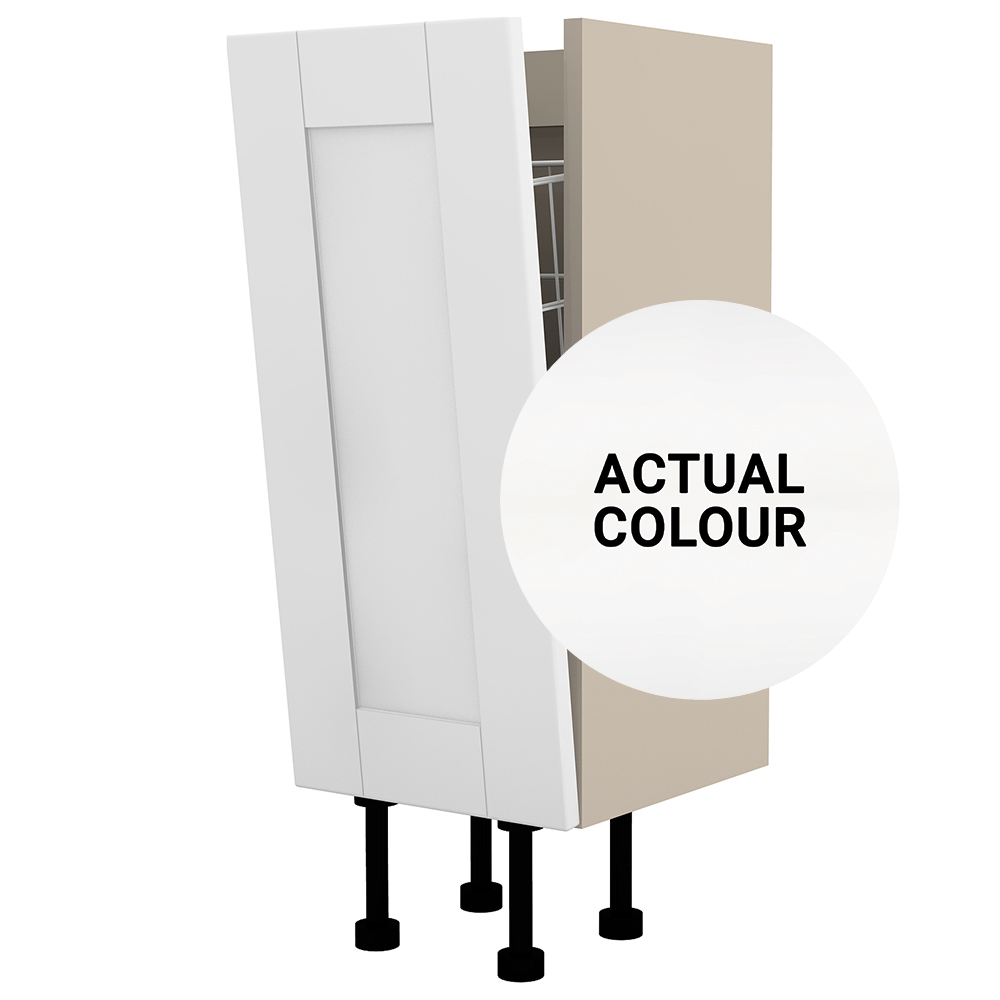 Image of Duarti By Calypso Highwood 300mm Full Depth Laundry Unit - Matt White