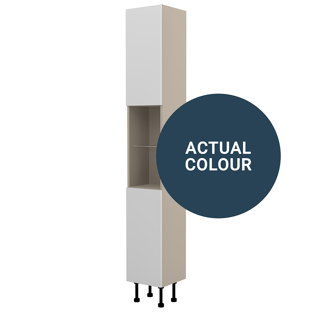 Image of Duarti By Calypso Cascade 300mm Full Depth High Rise Floor Standing Tower Unit - Twilight Blue