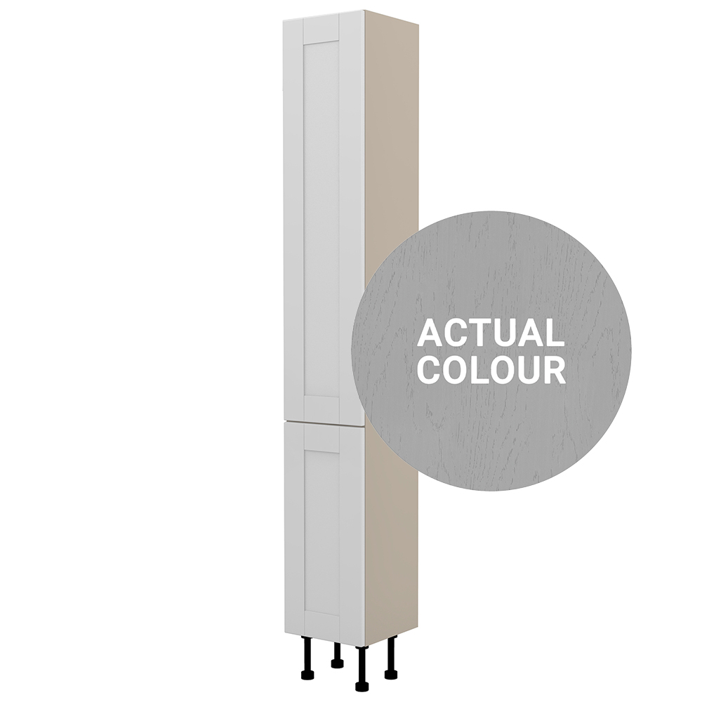 Image of Duarti By Calypso Highwood 300mm Full Depth High Rise Full Door Tower Unit - Fossil Grey