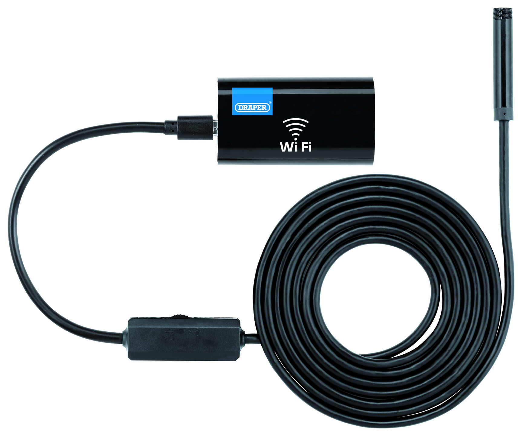Image of Draper Rechargeable Waterproof Wi-Fi Endoscope Inspection Camera