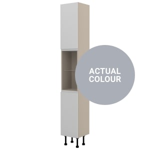 Duarti By Calypso Beaufort Right Hand 300mm Full Depth High Rise Tower Unit - Shadow Grey