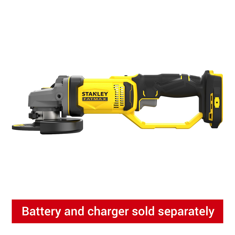 Stanley FatMax V20 SFMCG400B-XJ 18V Cordless 125mm Angle Grinder - Bare