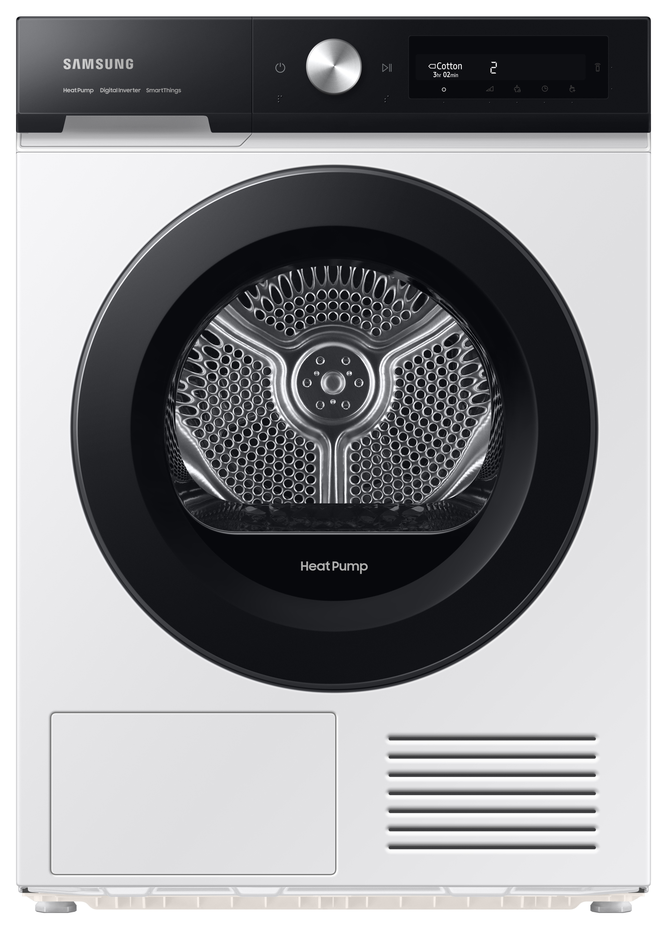 Image of Samsung Series 5+ DV90BB5245AES1 with OptimalDry™ 9kg Tumble Dryer - White