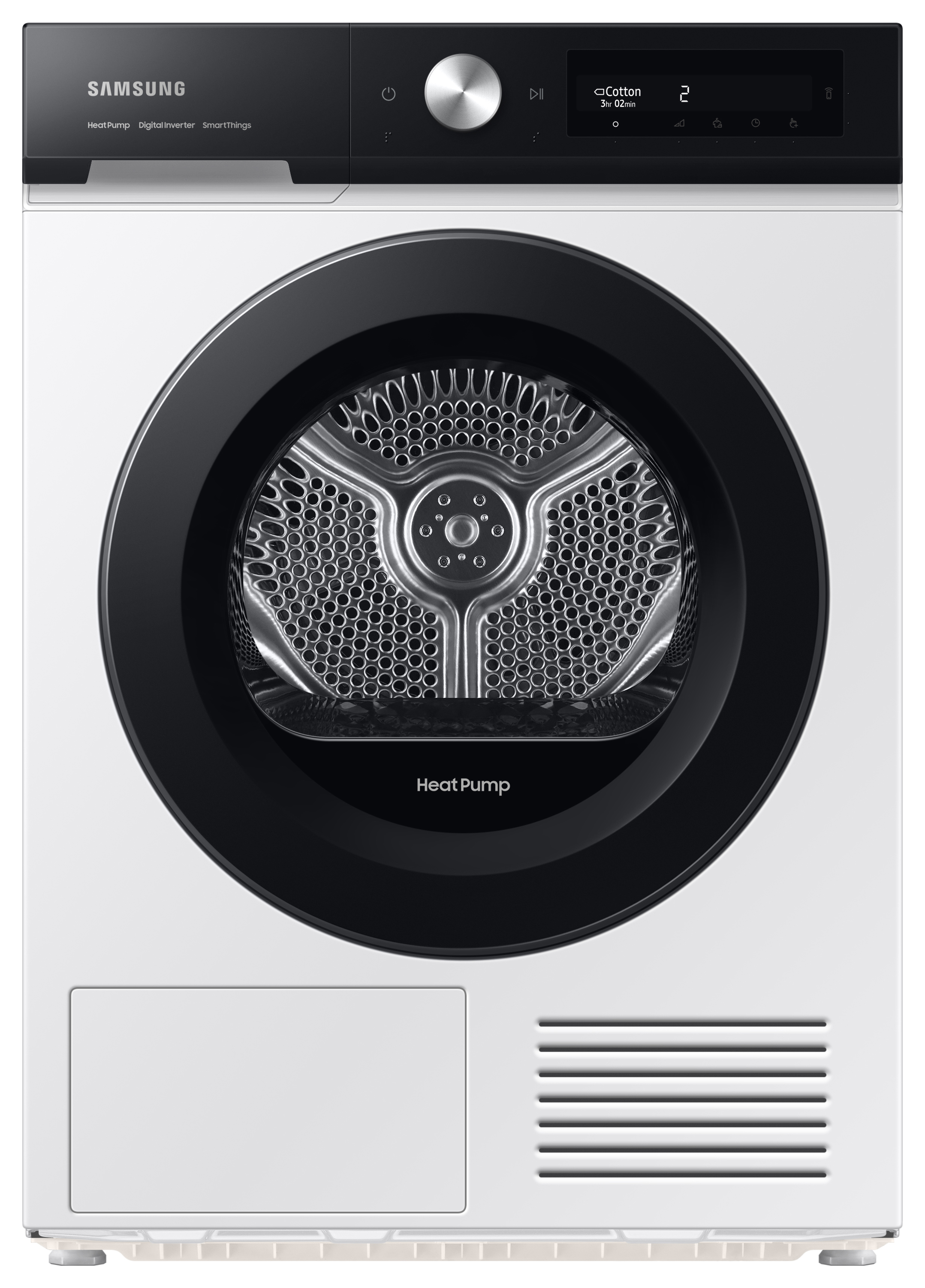 Samsung Series 5+ DV90BB5245AES1 with OptimalDry™ 9kg Tumble Dryer - White
