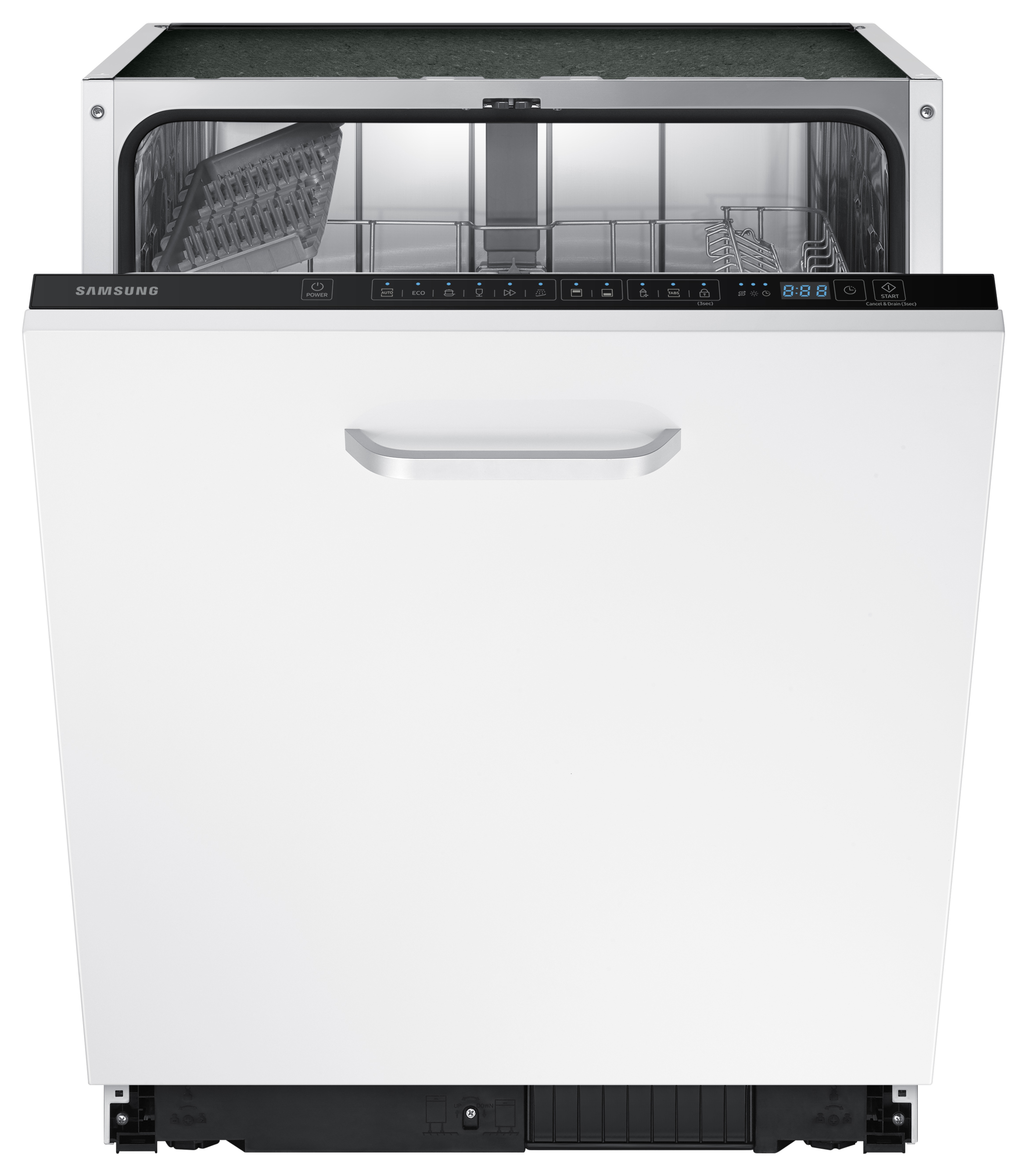 Image of Samsung DW60M6040BB/EU Series 6 Built-In Full Size Dishwasher - White