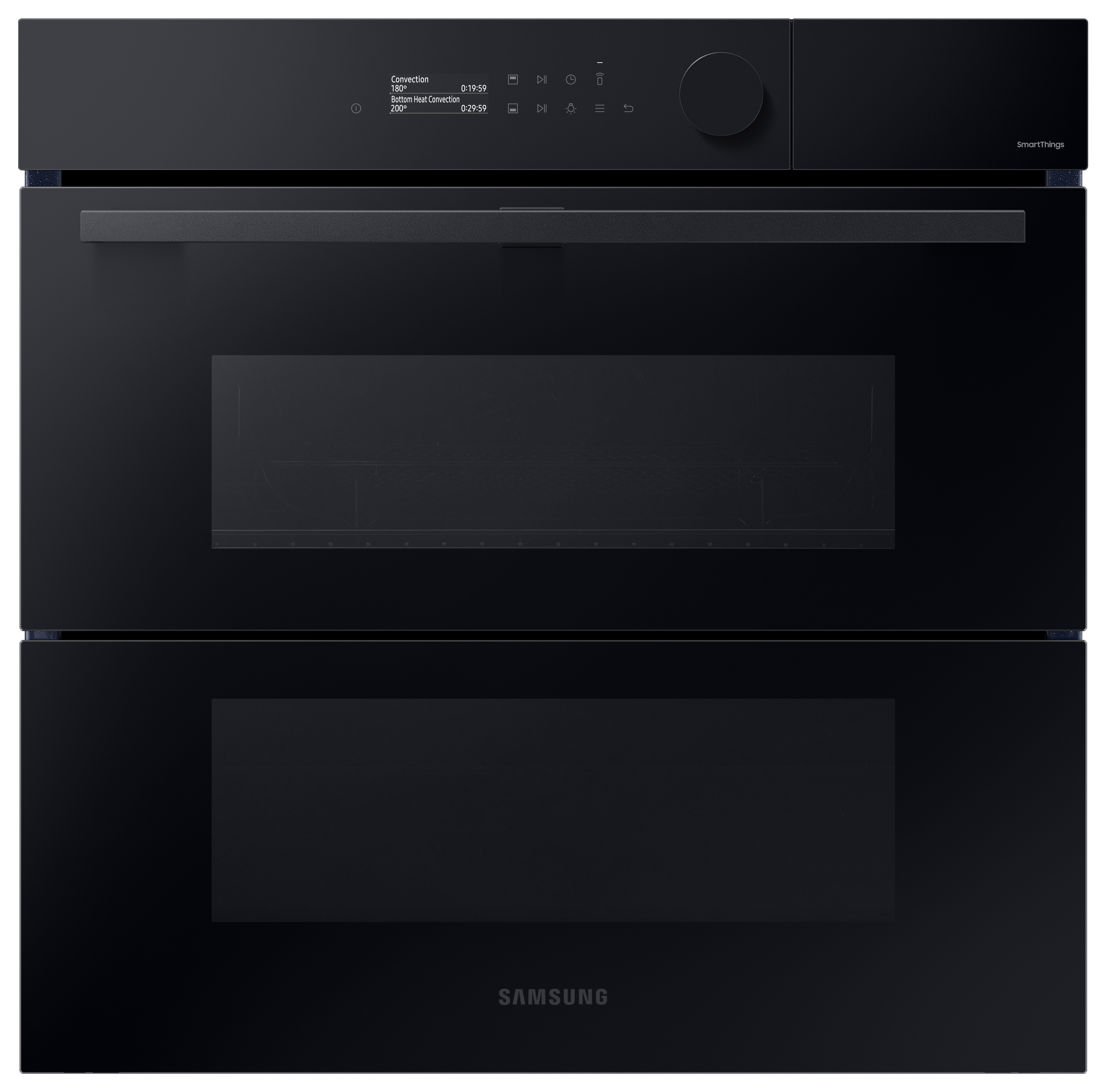 Samsung NV7B5775XAK/U4 A+ Series 5 Dual Cook Flex Smart Oven - Black Glass